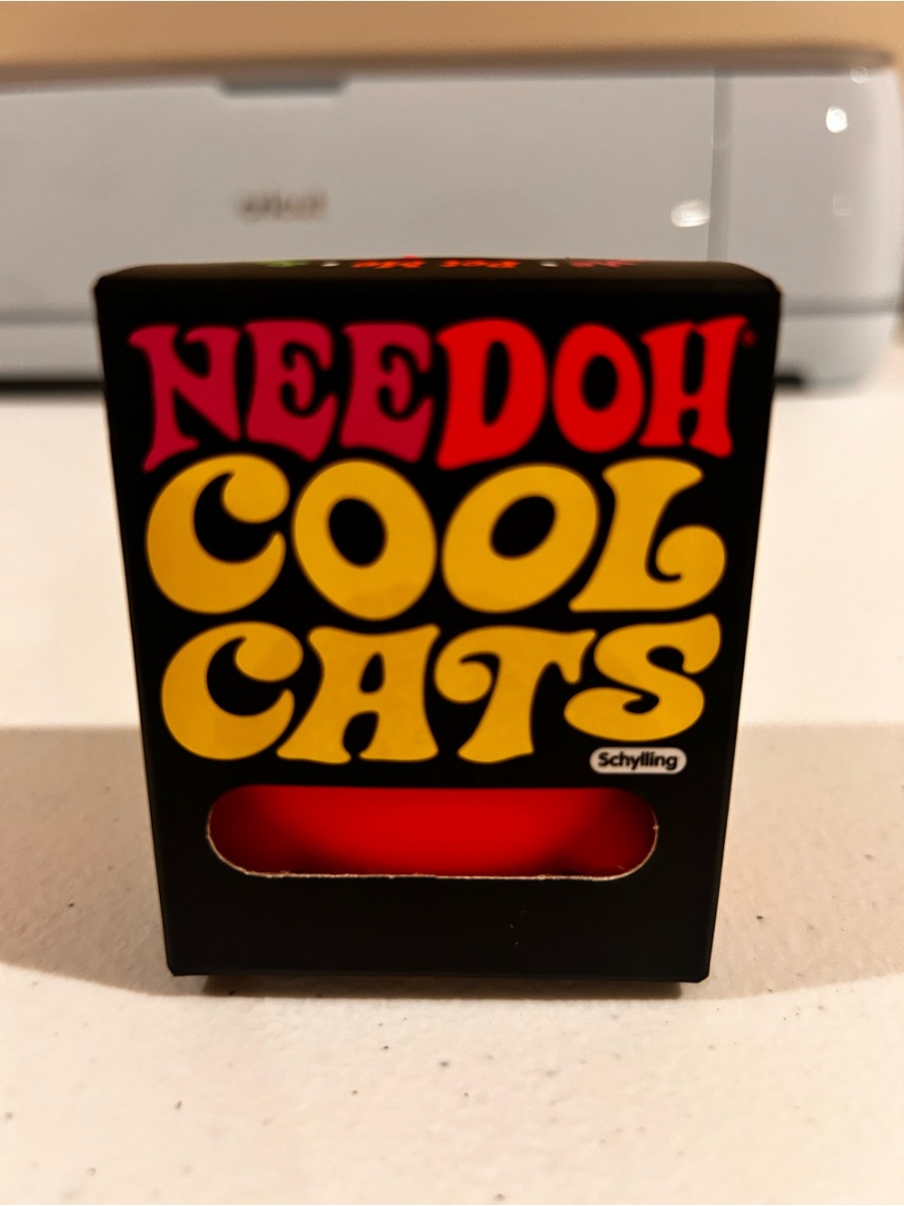 Needoh Cool Cats squishy Toy pink. New. Authentic.